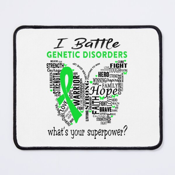 Item preview, Genetic Disorders Warrior - I Battle Genetic Disorders What is your Superpower? designed and sold by KirstybShop.