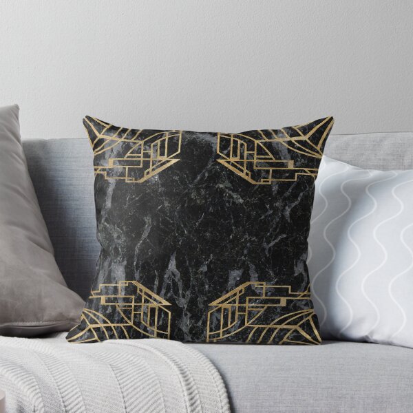 Item preview, Elegant Marble - Art Deco Noir designed and sold by marbleco.