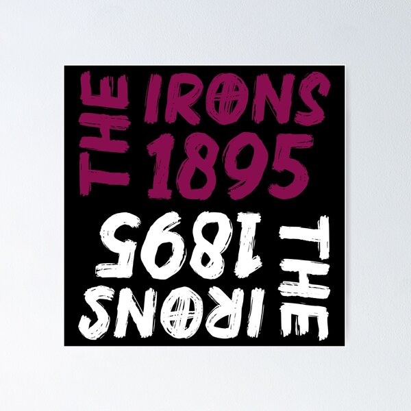 Item preview, The Irons 1895 designed and sold by TRIMERCH.