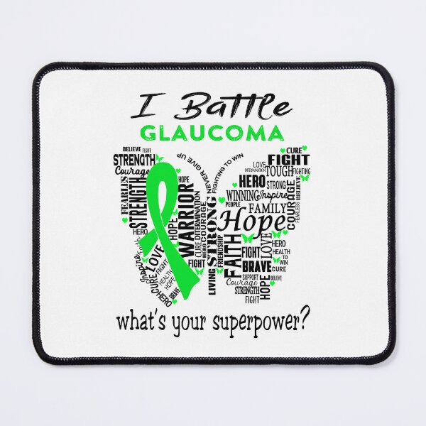Item preview, Glaucoma Warrior - I Battle Glaucoma What is your Superpower? designed and sold by KirstybShop.