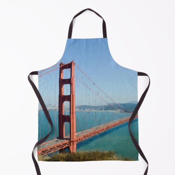 Item preview, Golden Gate Bridge - Watercolor Style designed and sold by WWWC2288.