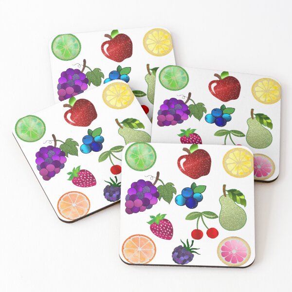 Item preview, Sparkle fruit pattern  designed and sold by KCAbdelnour.