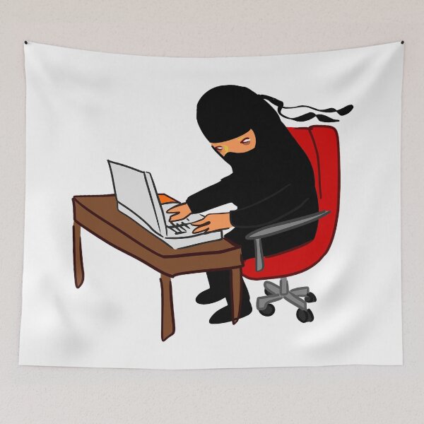 Item preview, Ninja clipart office designed and sold by brendanre.