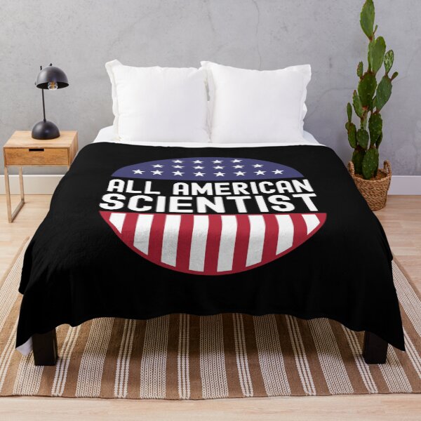 Item preview, All American Scientist - American Educator, USA Scientist, American Professor, USA Professor, USA Educator, United States Teacher, United States Educator designed and sold by jadedscientist.