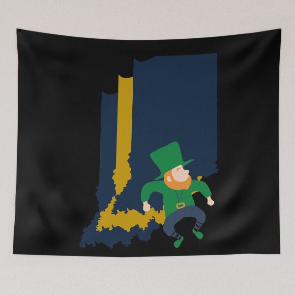 Item preview, Indiana Border, Fighting Irish designed and sold by LatterDaze.