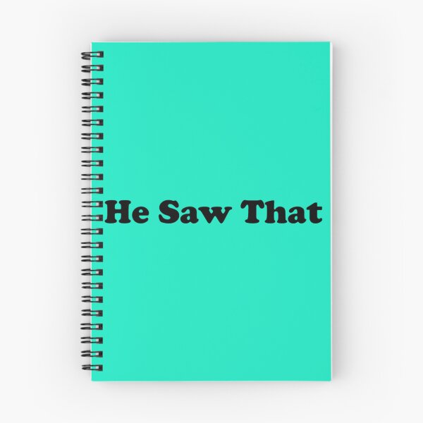 Item preview, He Saw That Stickers. designed and sold by InspiredBystore.