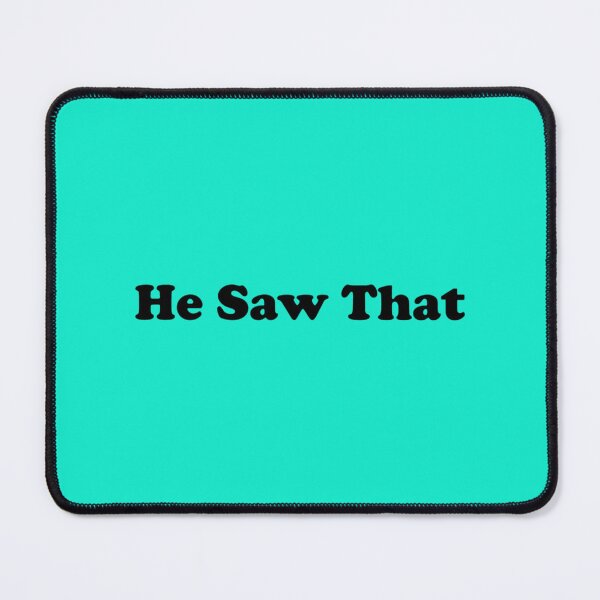 Item preview, He Saw That Stickers. designed and sold by InspiredBystore.
