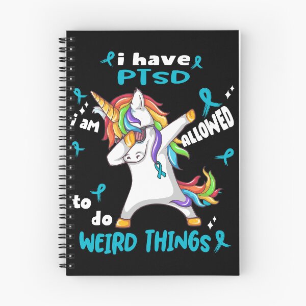 Item preview, PTSD Awareness Funny I have PTSD i'm allowed to do Weird Things! designed and sold by JanetShop809.