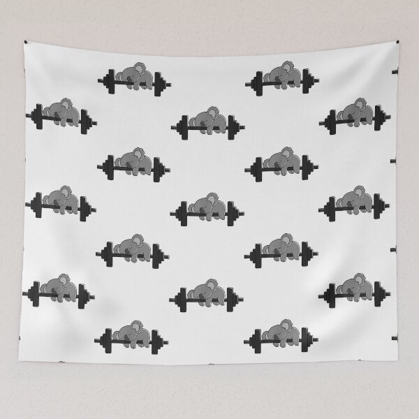 Item preview, Koala Bear Workout and Weight Lifting Gym designed and sold by InspiredBystore.