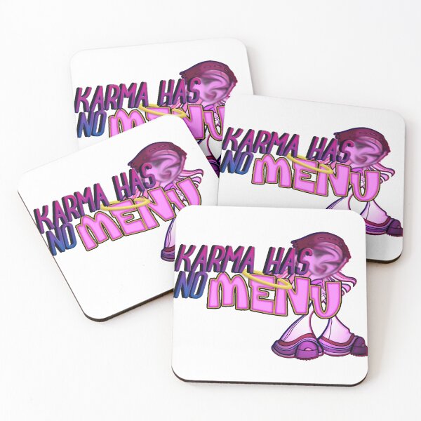 Item preview, BRATZ Y2K QUOTE | KARMA HAS NO MENU designed and sold by gothpng.