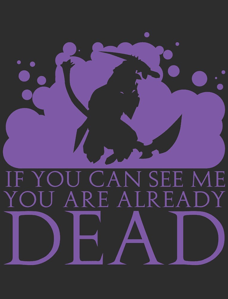 "You are already dead." by ABB13 Redbubble