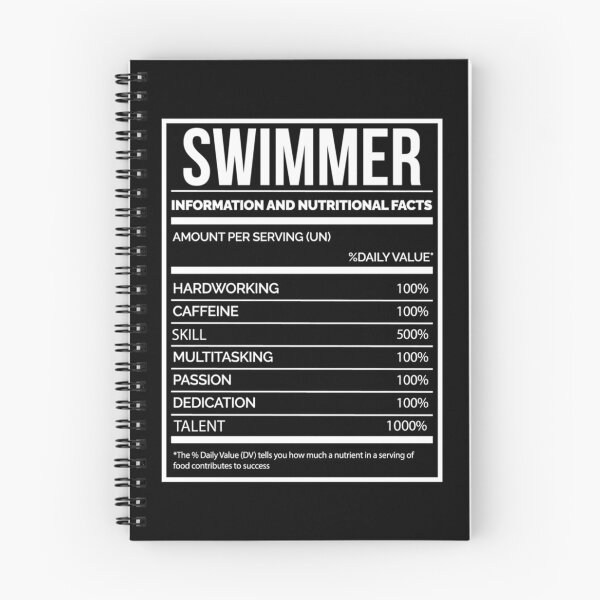 Item preview, Swimmer Funny Swimming Nutrition Label For Women Classic T-Shirt designed and sold by flvbelgrace.