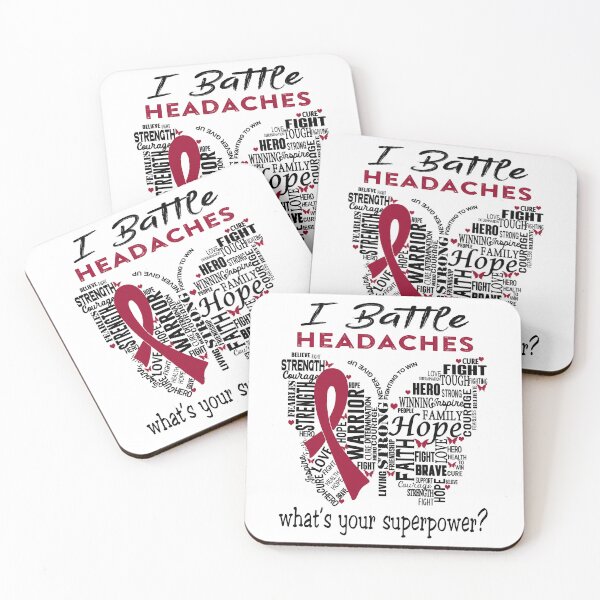 Item preview, Headaches Warrior - I Battle Headaches What is your Superpower? designed and sold by KirstybShop.