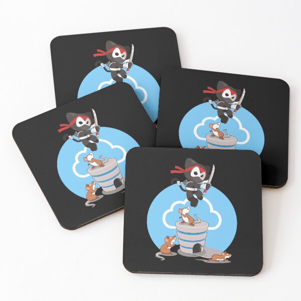 Item preview, Ninja clipart cat designed and sold by brendanre.