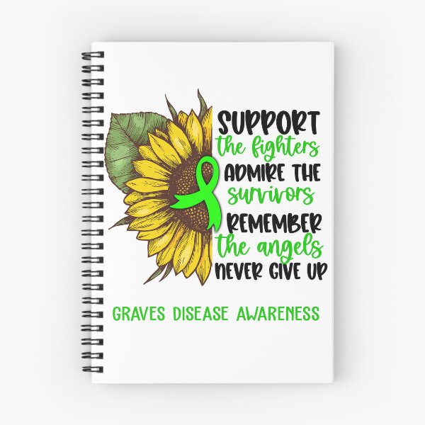 Item preview, Graves Disease Awareness - Support the Fighters Admire the Survivors Remember the Angels Never Give Up designed and sold by whlrcheryl.