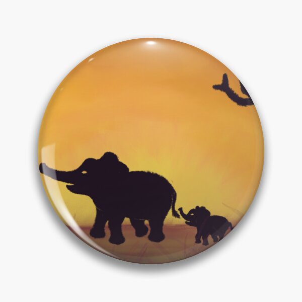 Item preview, Sunset elephants designed and sold by Lunalovett34.