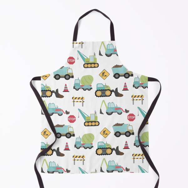 Item preview, Construction Trucks Print designed and sold by hsiangyc.