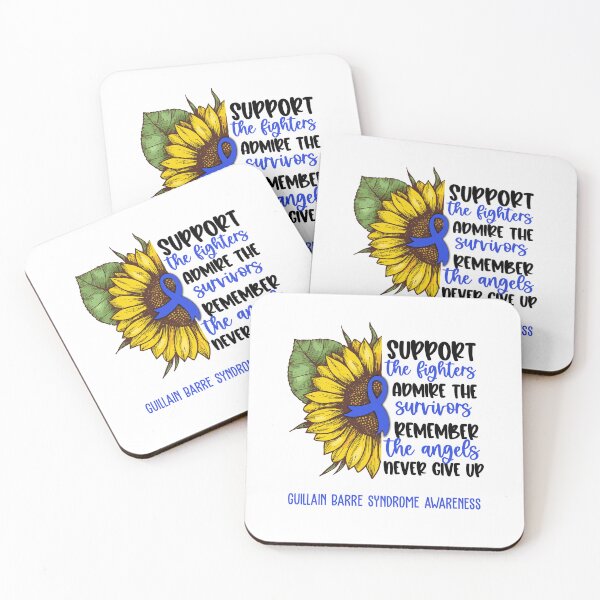 Item preview, Guillain Barre Syndrome Awareness - Support the Fighters Admire the Survivors Remember the Angels Never Give Up designed and sold by whlrcheryl.