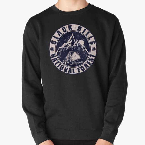 Kleding Dameskleding Hoodies & Sweatshirts Sweatshirts 50's 60's Black Hills Beat-Up Sweatshirt 