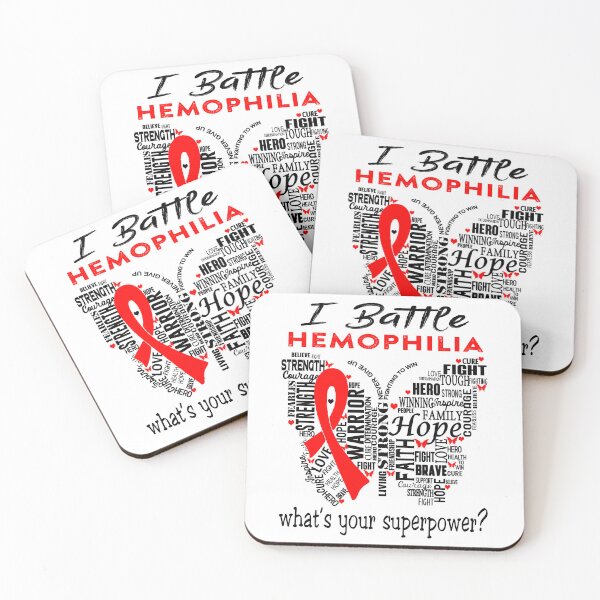Item preview, Hemophilia Warrior - I Battle Hemophilia What is your Superpower? designed and sold by KirstybShop.