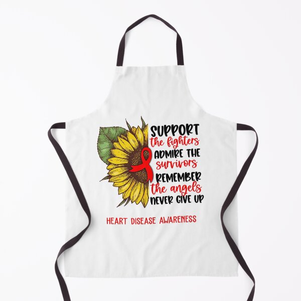 Item preview, Heart Disease Awareness - Support the Fighters Admire the Survivors Remember the Angels Never Give Up designed and sold by whlrcheryl.
