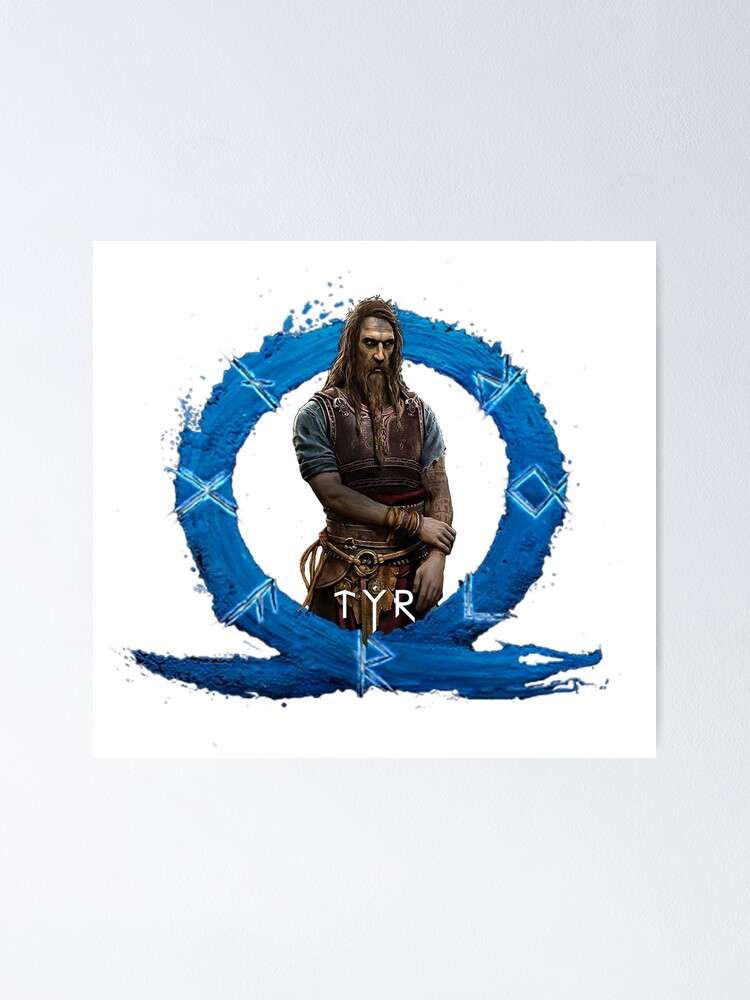tyr god of war' Sticker
