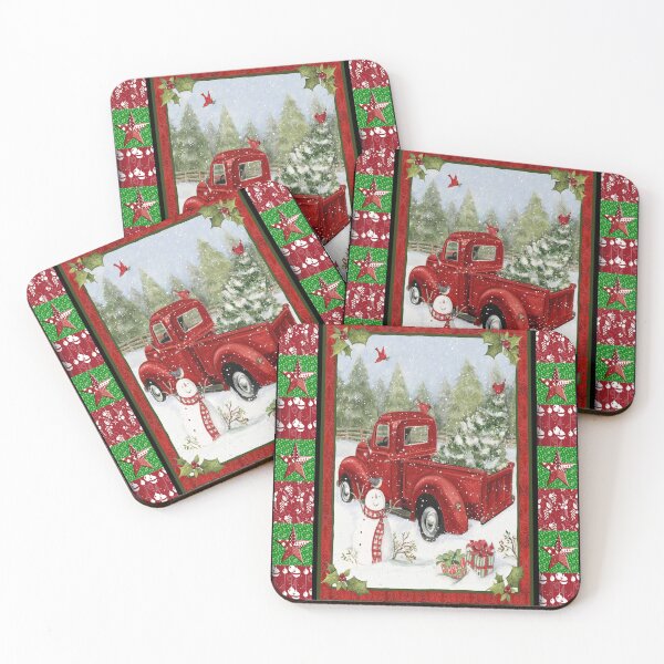 Item preview, Red Truck Christmas designed and sold by ameerasda.