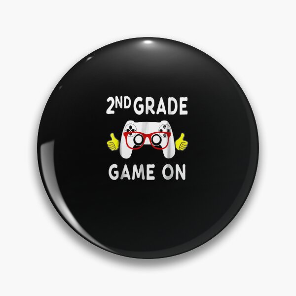 Artikelvorschau, Gamer-Videospiele der 2. Klasse Back To School Tee entworfen und verkauft von BargerStore.