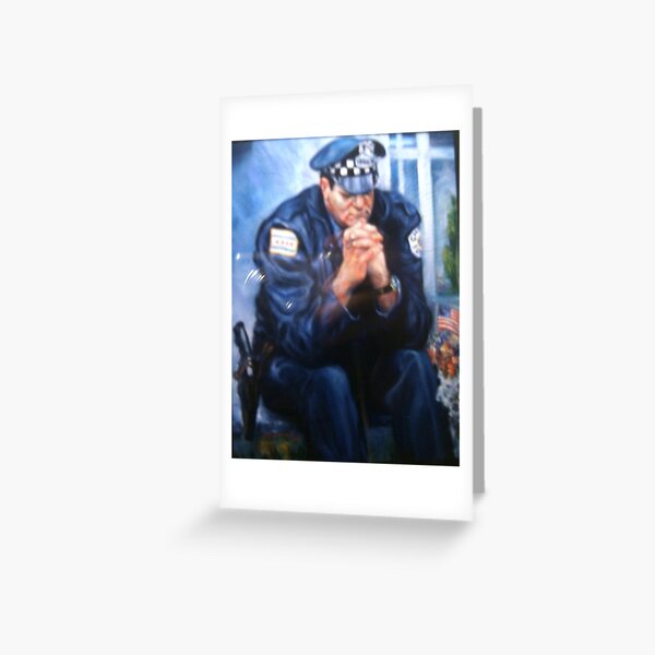 Goodbye To Partners, Chicago PD, SOLD Greeting Card