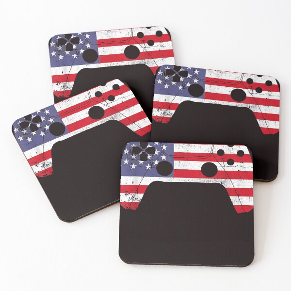Item preview, 4th Of July Video Game Gamer Kids Boys Men USA Flag  designed and sold by FONDABRIBIES.