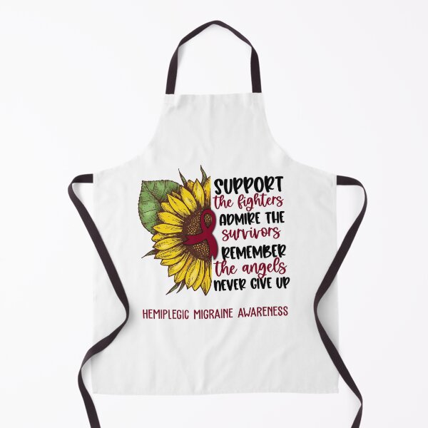 Item preview, Hemiplegic Migraine Awareness - Support the Fighters Admire the Survivors Remember the Angels Never Give Up designed and sold by whlrcheryl.