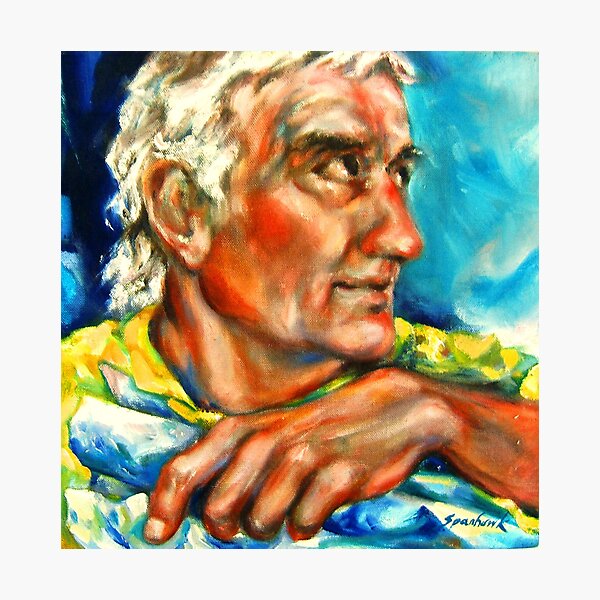 Item preview, Detail: Portrait of Frederick L. Gregory designed and sold by Barbara Sparhawk.