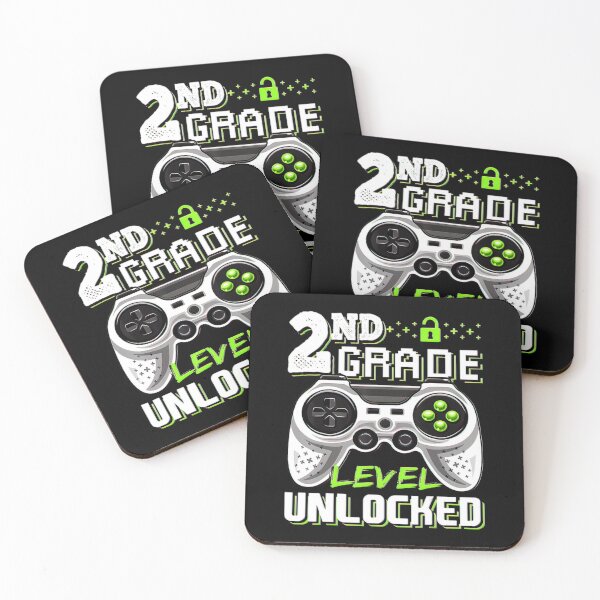 Item preview, 2nd Grade Level Unlocked Video Game Back to School Boys-2 designed and sold by BargerStore.