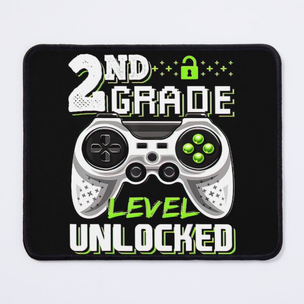 Item preview, 2nd Grade Level Unlocked Video Game Back to School Boys-2 designed and sold by BargerStore.