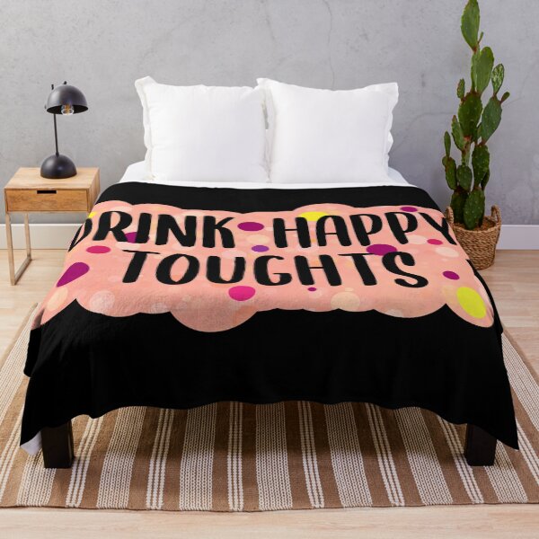 Item preview, Drink Happy Thoughts  designed and sold by Lezbo1986.