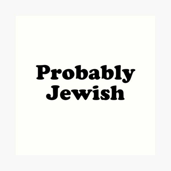 Item preview, Probably Jewish designed and sold by MadEDesigns.