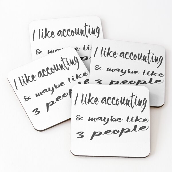 Item preview, Accounting: I like accounting & maybe like 3 people designed and sold by AppreciateThat.