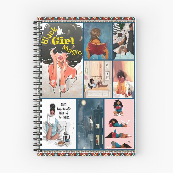 Item preview, Black Girl Books Magic  designed and sold by ameerasda.