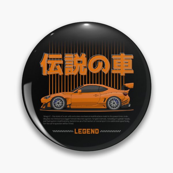 Item preview, Midnight Racer Orange GT 86 JDM designed and sold by goldentuners.
