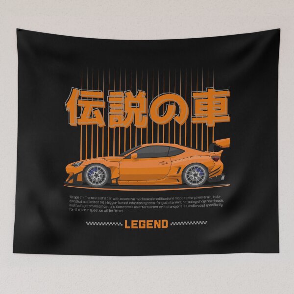 Item preview, Midnight Racer Orange GT 86 JDM designed and sold by goldentuners.