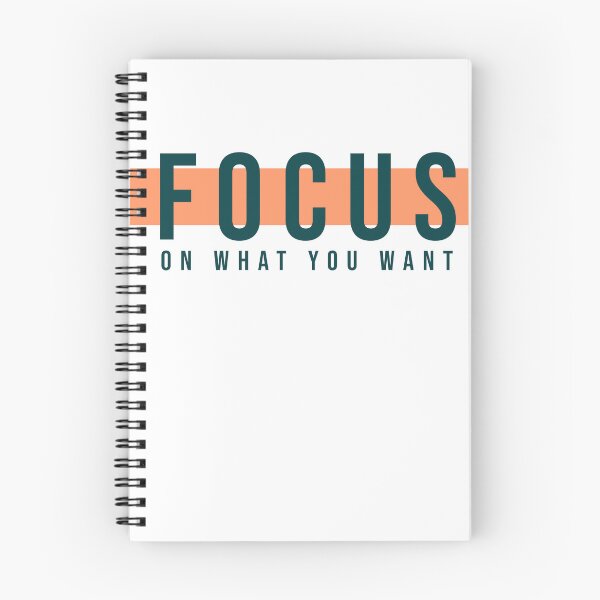 Item preview, Focus On What You Want Motivational Design designed and sold by RiyonArts.
