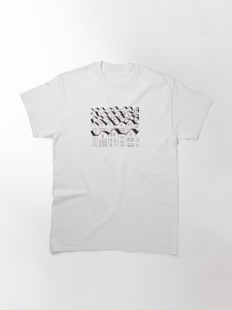 Alternate view of Village by the ocean Classic T-Shirt