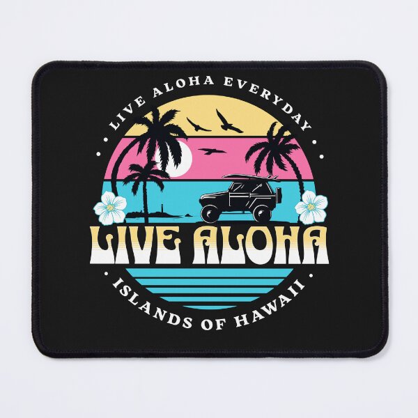 Item preview, Live Aloha Sunset Beach Surf Design designed and sold by FreeSpiritAloha.