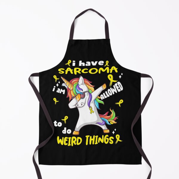 Item preview, Sarcoma Awareness Funny I have Sarcoma i'm allowed to do Weird Things! designed and sold by JanetShop809.