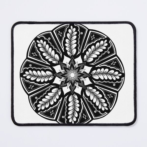 Artikelvorschau, Blumenmandala entworfen und verkauft von Shayla-Michelle.