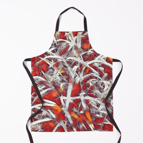Item preview, Steele Grass Scarlett Garden - Natural Shapes in Abstract Relief designed and sold by Lawrence White.