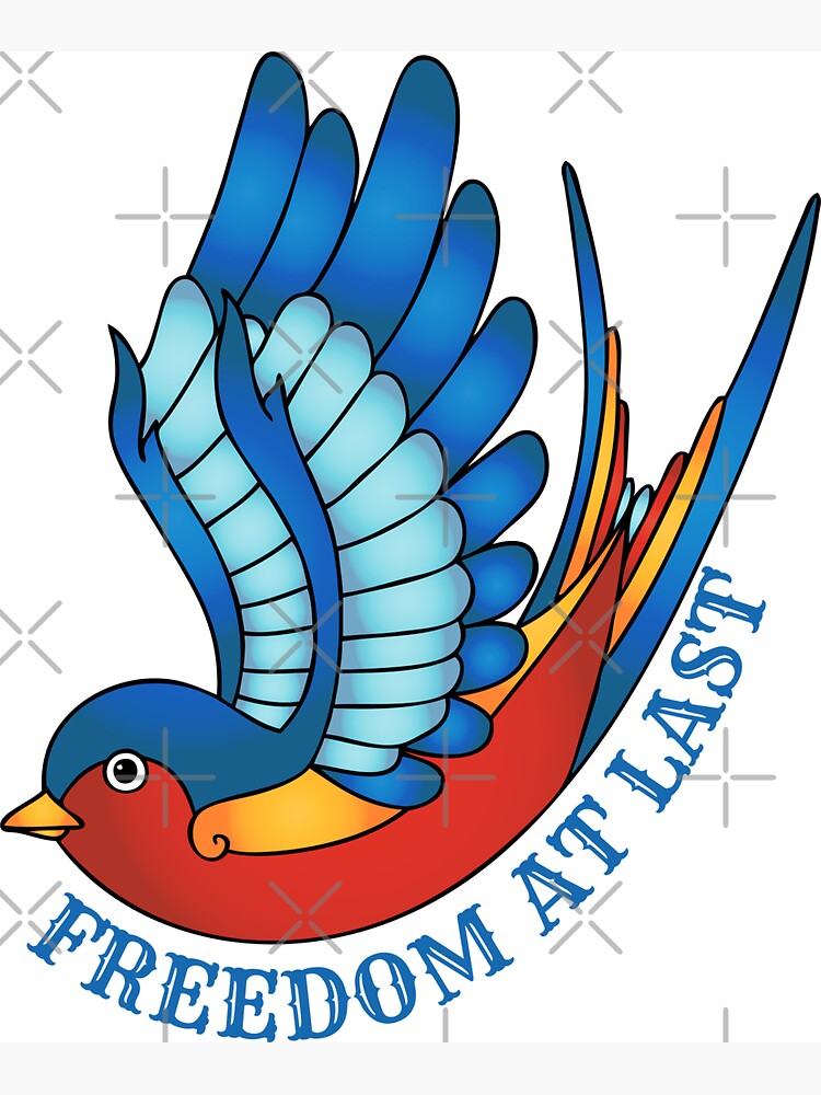 Swallow Tattoos That Say Home and Freedom