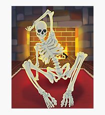 Mrs. Skeleton Photographic Print
