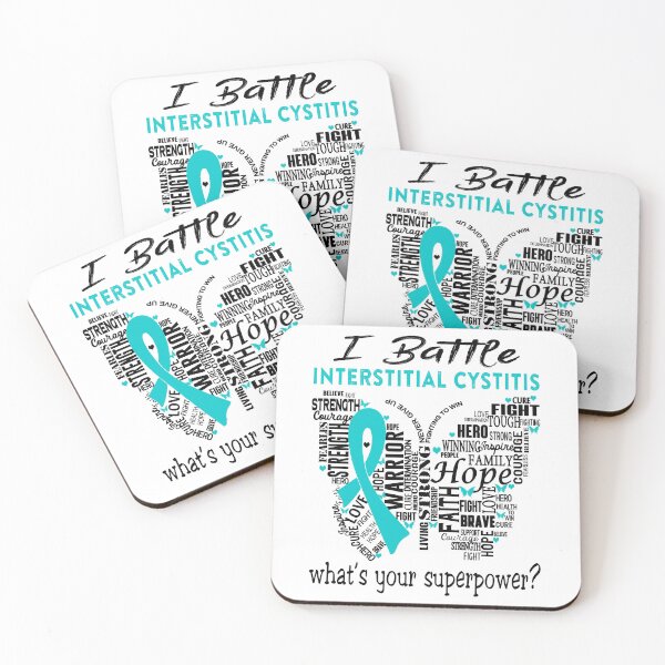Item preview, Interstitial Cystitis Warrior - I Battle Interstitial Cystitis What is your Superpower? designed and sold by KirstybShop.