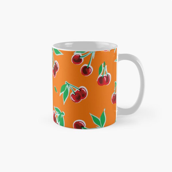 Item preview, Authentic mexican oilcloth orange cherries tablecloth mexican textil designed and sold by T-Mex.